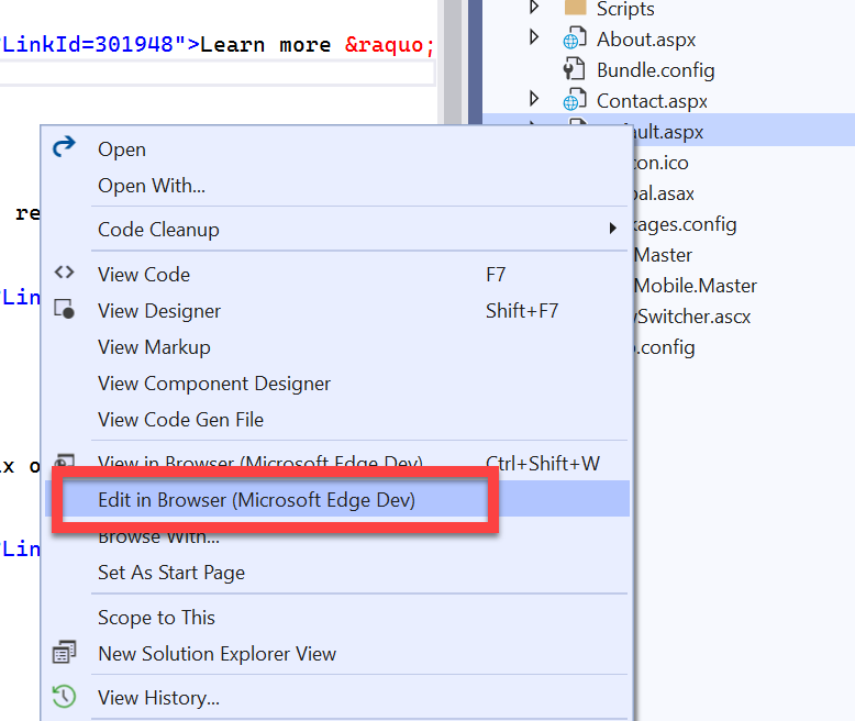 visual studio for mac preview no options after configure your single view app
